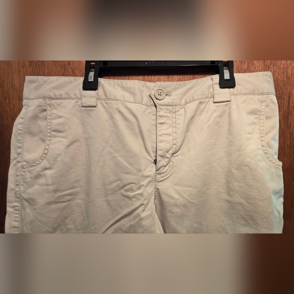GAP Stretch Women's Tan Trousers Sz12 - Picture 3 of 9